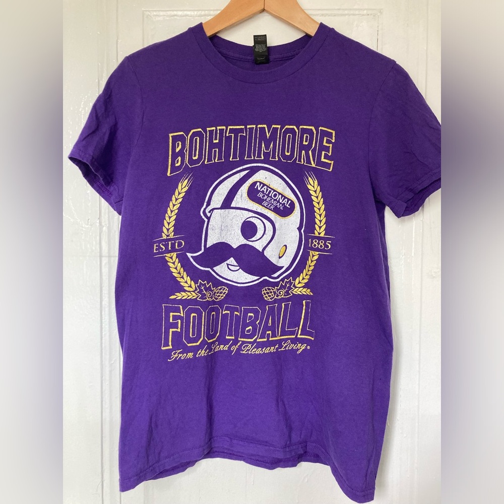 Route One Apparel Bohtimore Football T-Shirt (S)